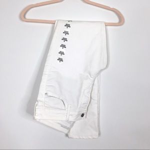 Old Navy Rockstar Skinny Jeans White Size 6